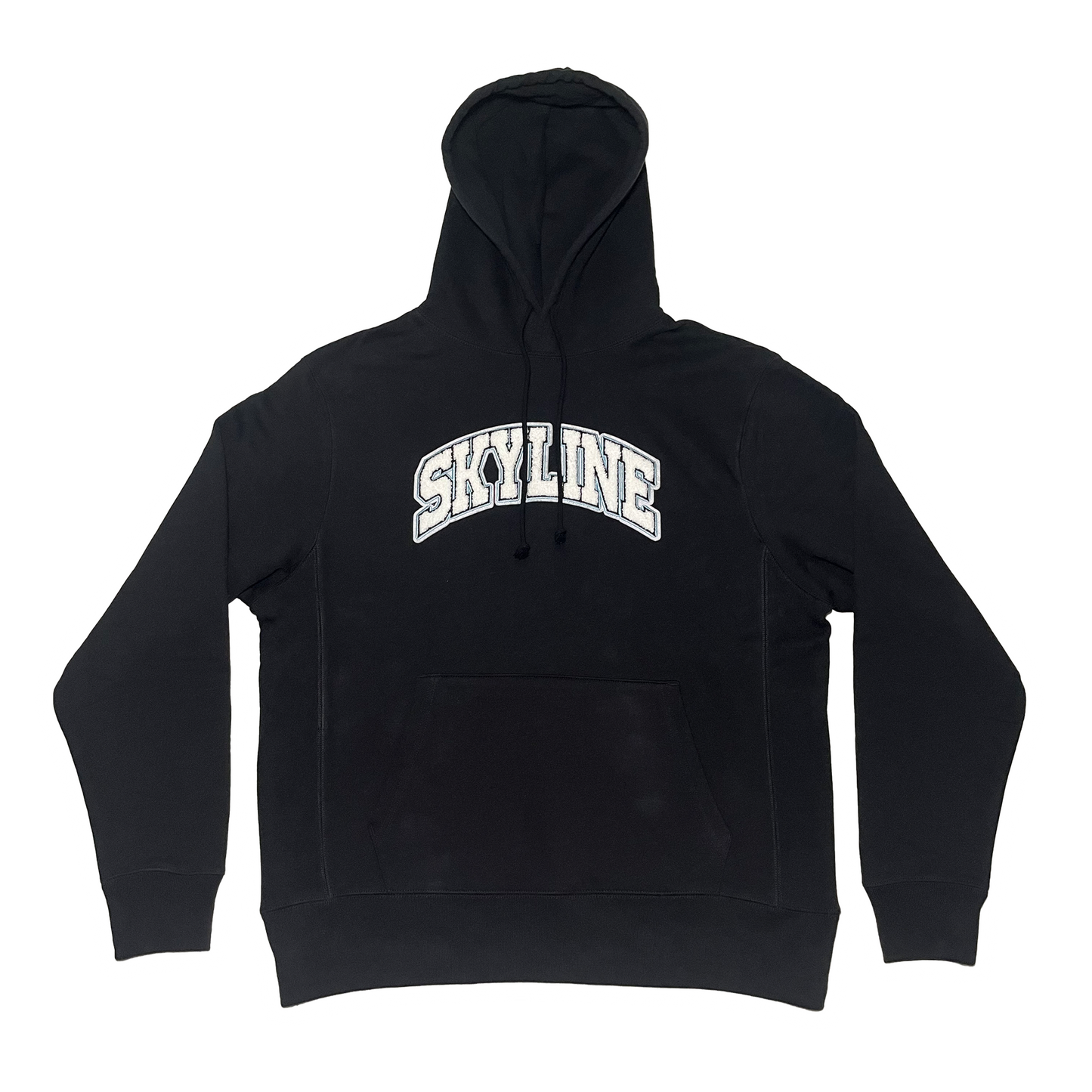 UNIVERSITY CHENILLE PATCH HOODY BLACK